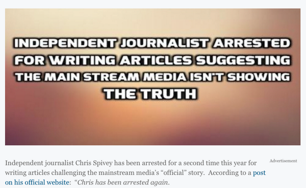 PeaceOnEarth222's tweet photo. #Freechrisspivey @ChrisSpivey3 http://t.co/7ImGa5pXum #freedomofspeech @Anna_Bragga @JU5TLAW @ianpuddick @spudgun01 http://t.co/YZgAXR5cP5
