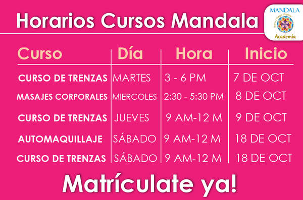 AcademiaMandala's tweet photo. #CursosCortos en @AcademiaMandala El mejor centro de formación integral para la belleza en Palmira #MatricúlateYa http://t.co/sMKunkiR7x