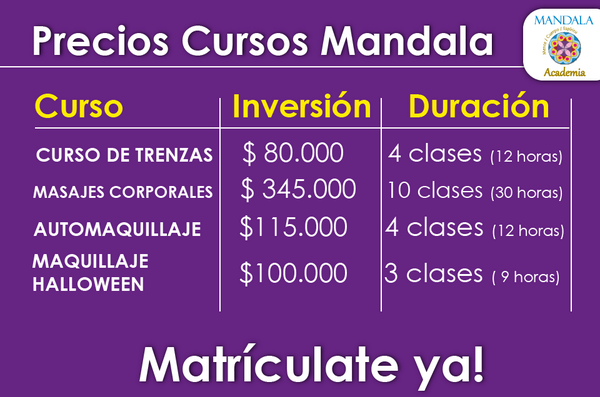 AcademiaMandala's tweet photo. #CursosCortos en @AcademiaMandala El mejor centro de formación integral para la belleza en Palmira #MatricúlateYa http://t.co/sMKunkiR7x