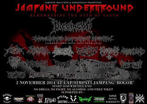 Jampang hellcrew &amp; <a href="/SOEBANGSATMMXIV/">Soebangsat promotion</a> Present! "JAMPANG UNDERGROUND"
02 November 14 at lap.simpati desa jampang BOGOR