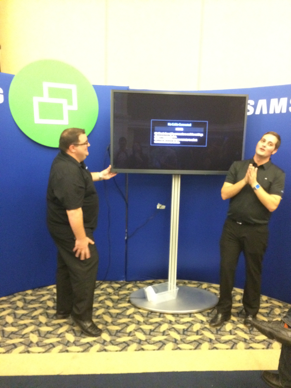 shallin's tweet image. Samsungs number one guys here in Halifax! #Note4Hal