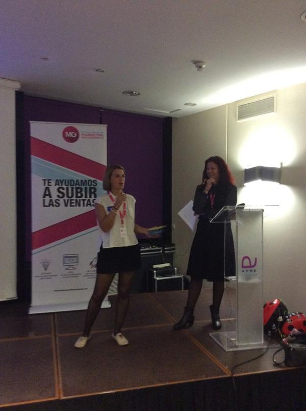 Tabernadeideas's tweet photo. Nuestra Laura presentando nuestro proyecto de empresa en el networking de #emarketgastro cc @EriSofi ¡un placer! http://t.co/JOlq0Z7Cpd