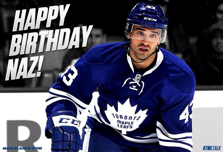 Happy Birthday to one of our favorites. Nazem Kadri! 