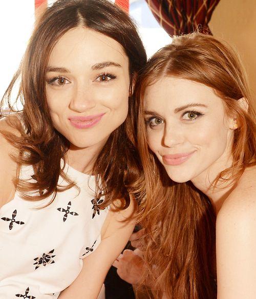 " Its midnight in Italy! Happy birthday to our ginger cupcake Holland Roden.! Aw Happy Bday bae 