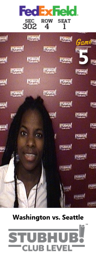 FedExFieldPhoto's tweet image. @SnapAPicture – Check Out My Gameday Tix @ #FedExField #StubHubClub