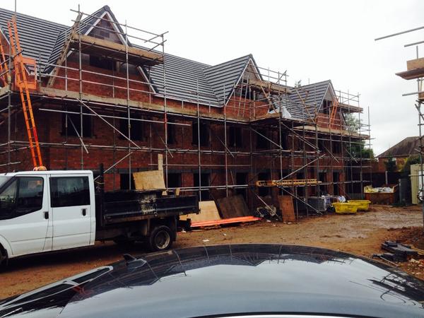 framefastuk's tweet image. Nice new build plot coming on in spondon #Derby will look even better with our windows and doors fitted #framefast 👍