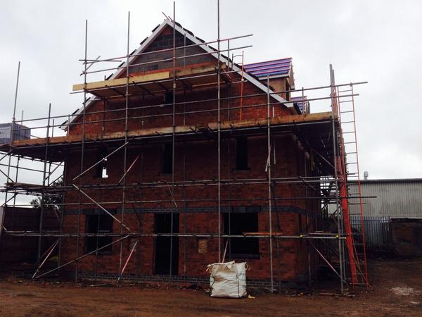 framefastuk's tweet image. Nice new build plot coming on in spondon #Derby will look even better with our windows and doors fitted #framefast 👍