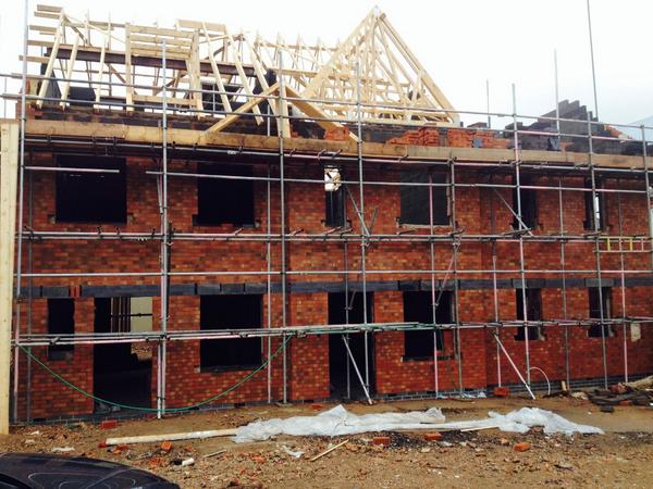 framefastuk's tweet image. Nice new build plot coming on in spondon #Derby will look even better with our windows and doors fitted #framefast 👍