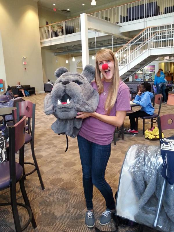 hrogers4's tweet photo. Well this is one of the weirder things I've done. All in the name of homecoming! #tightropeorange @HomecomingTSU http://t.co/36f6dG2pqR