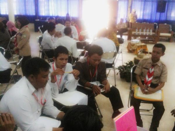 Pagi ini saling terbuka di antara kita #LPKNas14 <a href="/kwarnas/">Joulette</a> <a href="/DK_Nasional/">DK of ETH</a> <a href="/elmu15/">Labibul Muammar</a> #PramukaAksi <a href="/dkd_dki/">DKD DKI JAKARTA</a>