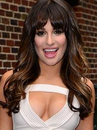 Lea michele breasts