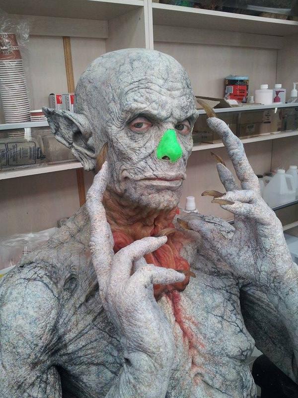 actordougjones's tweet photo. As Promised! Me as "Ancient #1" from last night's #TheStrain season finale. Make-up by @seknewburn &amp; @APStansfield http://t.co/k7aDAq5jte