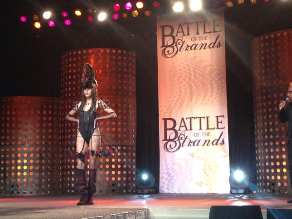 BeautyLaunchpad's tweet photo. Team Jamaica presents their interpretation of "Breaking Boundaries." #battleofthestrands #globalhairmasters http://t.co/KELaz36cY0