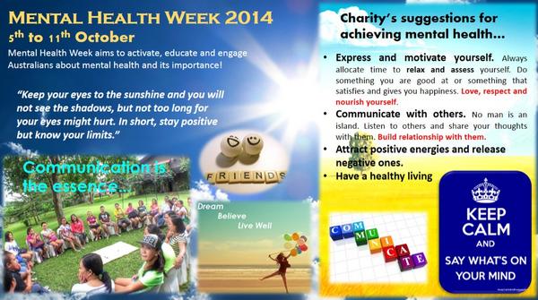 PresentGroupAU's tweet photo. Today’s tips for staying mentally well come from Charity Blanco who works from our Cebu office. #MentalHealthWeek http://t.co/G8F9bFOljj