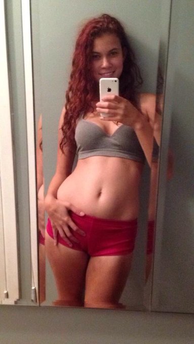 Couldn't find my damn camo yoga pants! Booty shorts instead! See ya soon! http://t.co/rOcNVCaUm7<a href="/tag/tittytuedsay"class="tags"><span>#tittytuedsay</span></a>