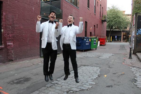 TheEligibleBs's tweet photo. @ComedyCoup @CBC Jokers are wild! We're in! #wildcard #beAforce http://t.co/OOGwZq8Q14