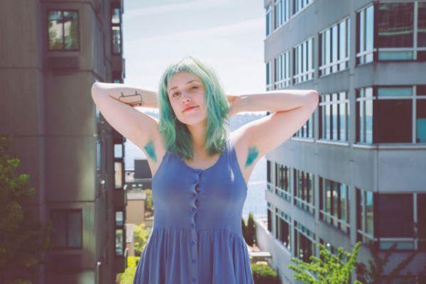 Trend Hunter On Twitter Dyed Armpit Hair Roxie Hunt Colors Her