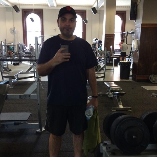 david_a_75's tweet image. Day 2 of #OctoberBootcamp selfie #LetsDoThis @PaddyWhitePT