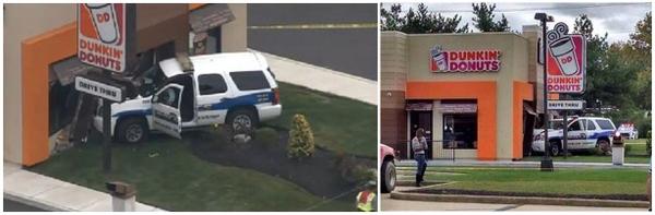 WA_Police's tweet photo. Police car hits donut shop: https://t.co/Dori5nlSLY http://t.co/Hi7mQ7bjRG