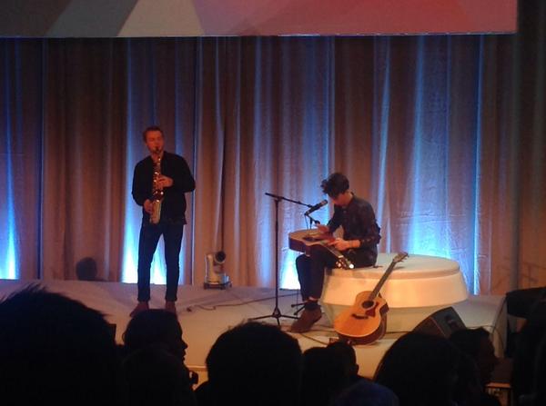 peterfiwe's tweet photo. Spänd förväntan på årets Business Connect! Bra underhållningsmusik! #IBMBC14SE http://t.co/bbAt87bOjd