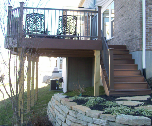 CustomPatio's tweet image. A NJ Deck can just be a rectangular wood shape with some plastic chairs and griller, but it can also be so much more.