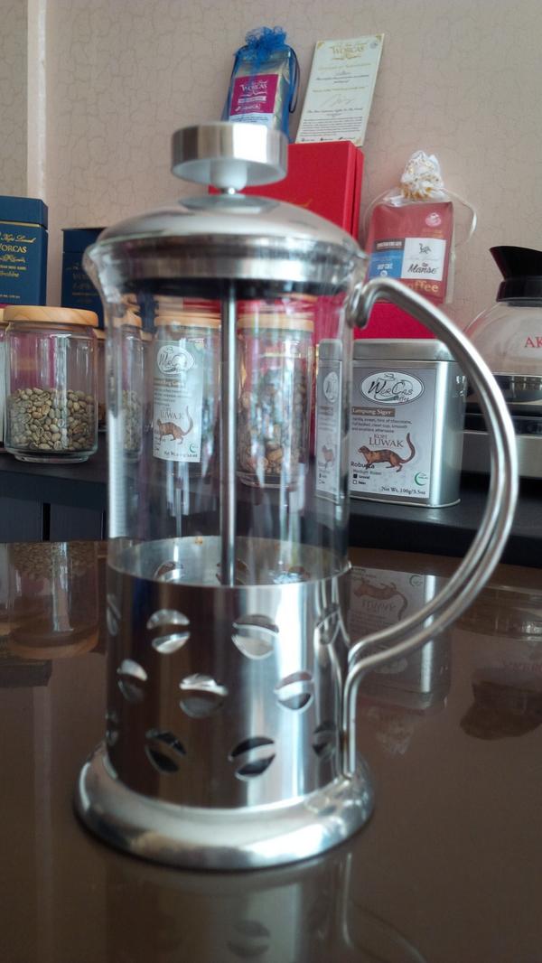worcas's tweet photo. New French Press, Get it now~~~ http://t.co/NdhCMexHkx