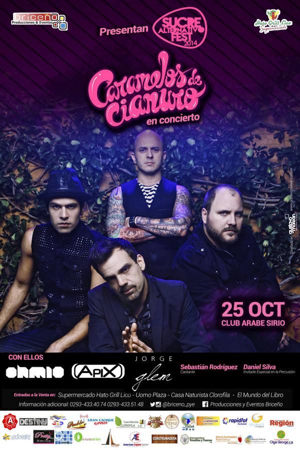 MoviendoLaNoche's tweet photo. La ganadora de #concurso #CDCCUMANA es @MarciM_Smith Felicidades!! Pásala super con @CDCrock este 25/10 @briceno_pye http://t.co/QIr6o3Eji0