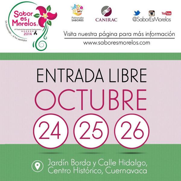 saboresmorelos's tweet photo. Fin de semana de #FestivalSaboresMorelos2014 #Cuerna #Morelos http://t.co/DDdeUqyKmO