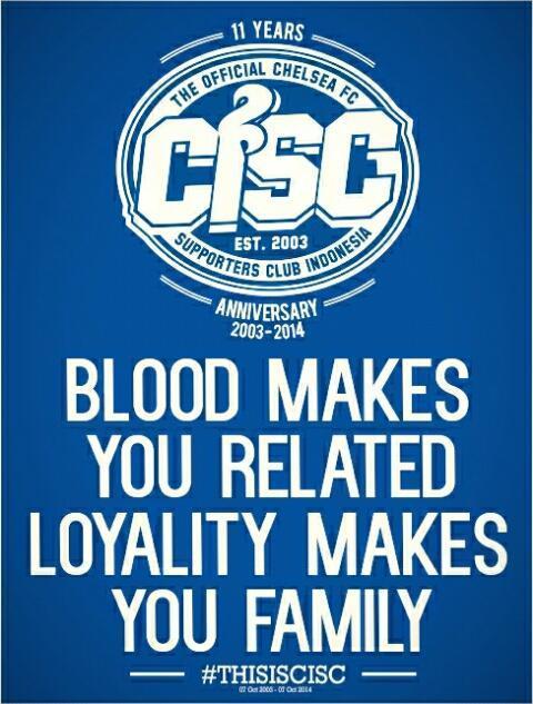 Happy birthday and Diego Costa.. Once Blue Always Blue, Once CISC Always CISC.  