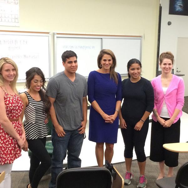 lambda_pi's tweet image. Had the pleasure of having @CristinaNews10 speak this evening! #sacstate #lambdapi