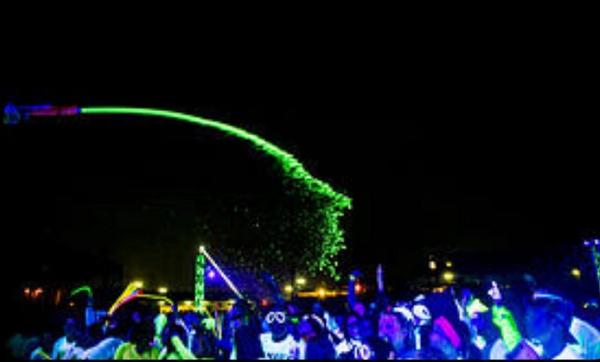 CityHype_Bali's tweet image. Pertama di Indonesia Ultra Violet Splash digunakan di event Bali @LightRunID Sabtu, 22 November 2014 venue Denpasar