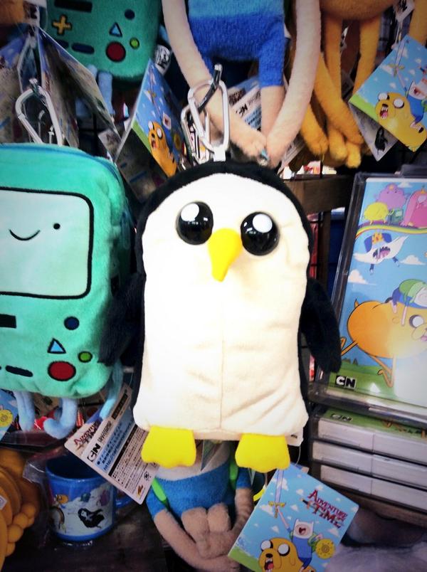 ぬいぐるみモバイルケース　ガンター レア！アドベンチャータイム ぬいぐるみ adventuretime 商品紹介
