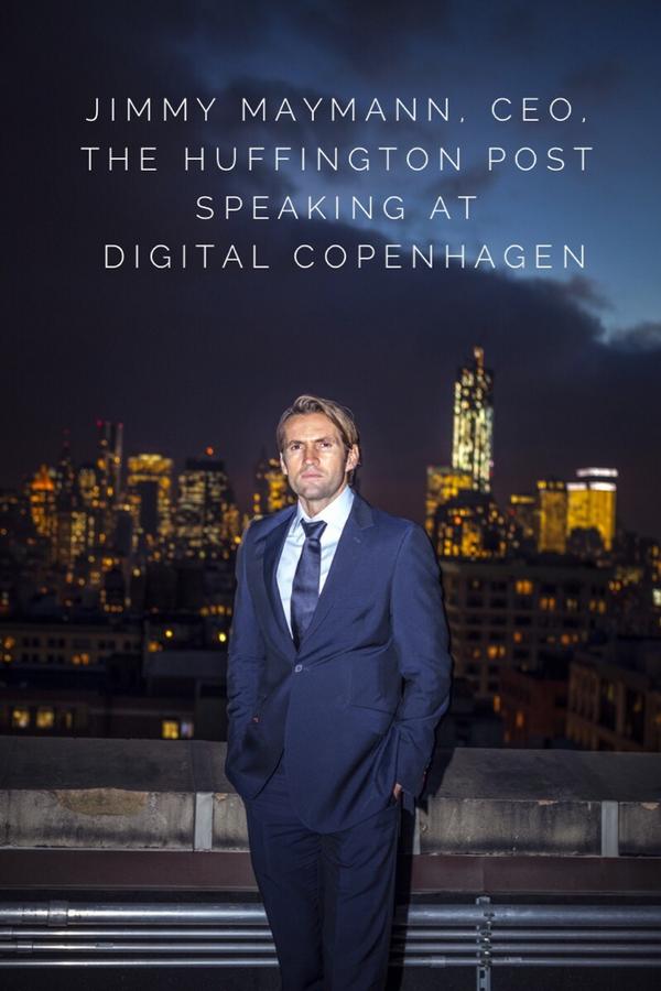 Markedsforingdk's tweet photo. Jimmy Maymann, direktør for The Huffington Post taler på @DigitalCPH #digitalmarketing @maymann #digitalcopenhagen http://t.co/jVHKSqaWk2