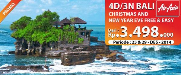 Dapatkan promo menarik ke Bali untuk Natal dan New Year Eve hanya di <a href="/Travel_HIS/">Travel_HIS</a>  Starting from IDR 3.498.000 (4D/3N)