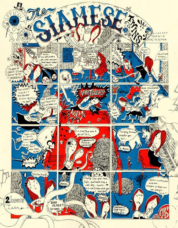 alexmathersart's tweet photo. Insane Characters and Masses of Detail in Takayo Akiyama’s Comics | Ape on the Moon: http://t.co/GaHLN6plNT http://t.co/zONmrh3Xdv