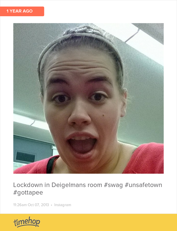 TheTLexi's tweet photo. A year ago today was the infamous lockdown. #joehollywood I was stuck with the deigs all day. #lockdown2013 http://t.co/a2K6DXnbwh