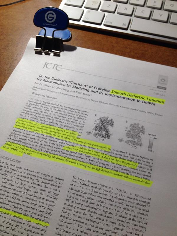 KamilTamiola's tweet image. Writing a paper about #protein #dielectric #computations :) slightly different from a typical media job #fb