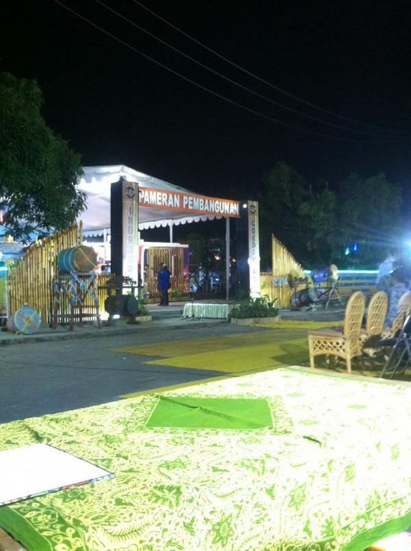 RT <a href="/SapmaIndramayu/">SAPMA INDRAMAYU</a>: Grand opening Pameran Pembangunan