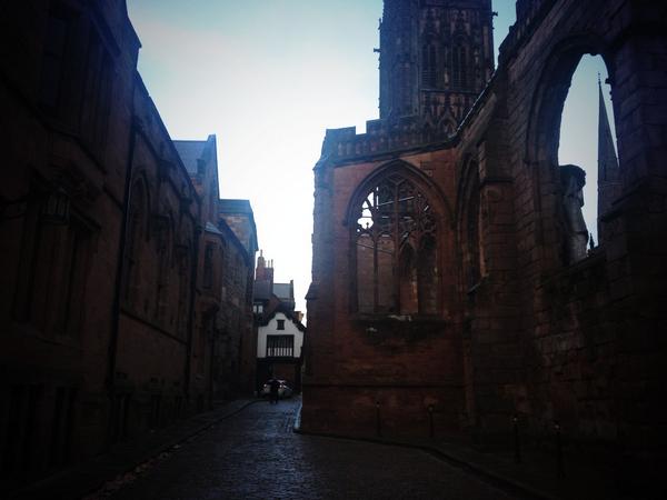 AJS21's tweet image. A beautiful venue for today's #TalkingPartners training #Coventry @BlueSkyTSA @coventrycc #StMarysGuildhall