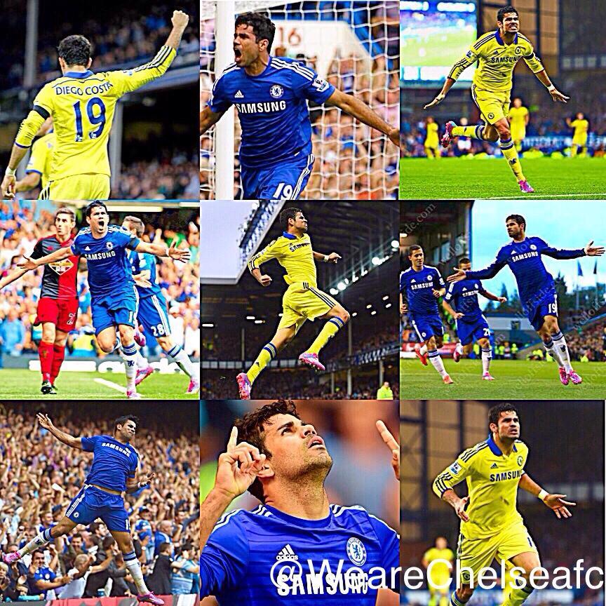 Happy 26th Birthday Diego Costa, 7 PL games 9 GOALS!! 