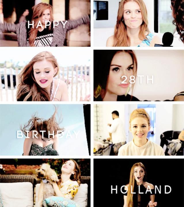 Oo idolümun do um günü :dd Happy birthday Holland roden 