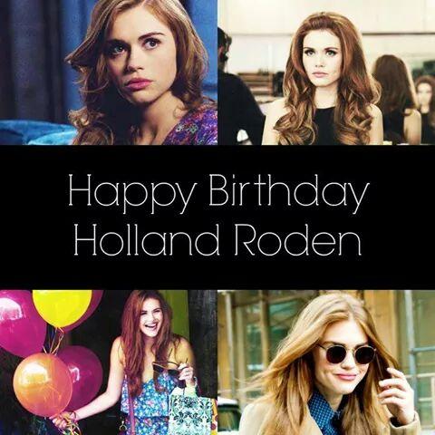 Happy birthday holland roden    
