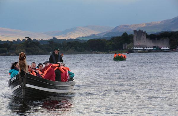 valphoto's tweet image. spectacular opening ceremony of Adventure World Travel Summit at Ross Castle #lovekillarney