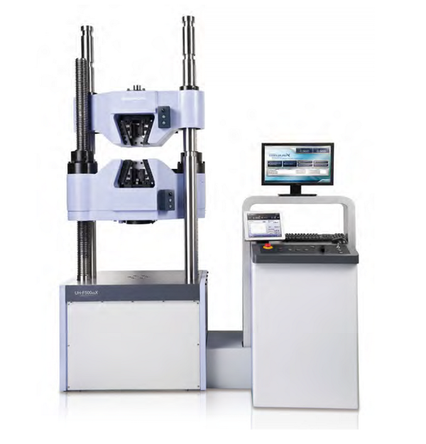 CodeAWeld's tweet photo. This is our new Tensile Machine - It is a Shimadzu UH-FX Series 500kN Hydraulic Universal Testing Machine. #CodeAWeld http://t.co/YQwQcC0iNK