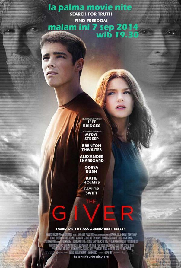 malem dingin gini yu ke la palma #movienite sambil nonton film 2014 "The Giver"