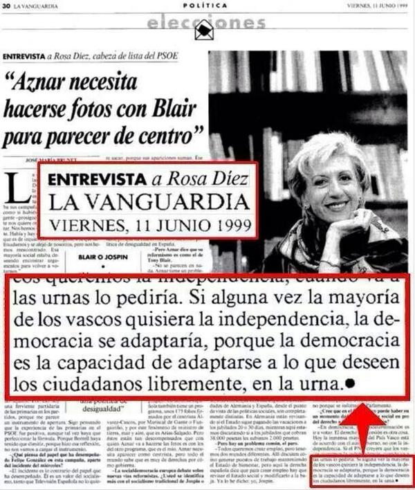 Despues de oir a Rosa Diez contestar a <a href="/AlfredBosch/">Alfred Bosch</a> en el Congreso, pienso: quien te ha visto y quien te ve!