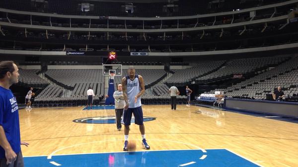 dallasmavs's tweet image. Isn't this just a sight for sore eyes? Just a few snapshots from morning Shootaround. #DALvsHOU