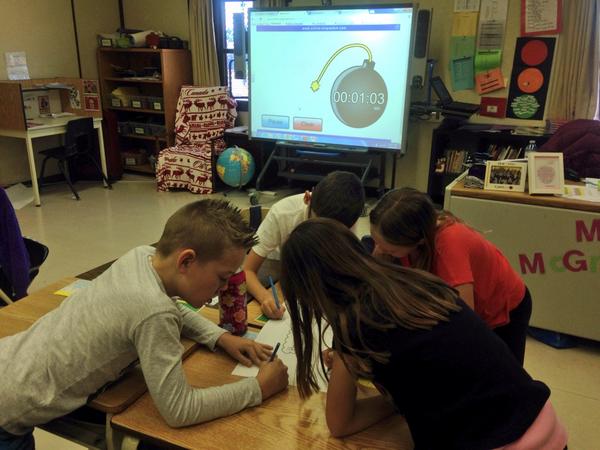MrsTomlinsonCPS's tweet image. We worked against the clock when learning about openers today #vcop #carousellearning