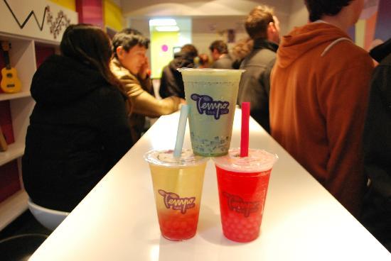 StuRecGlasgow's tweet photo. Monday Means 10% off seriously tasty #BubbleTea at @TempoTeaBar with the #SRAPP! #StudentMondays http://t.co/dA9HtbuAhs