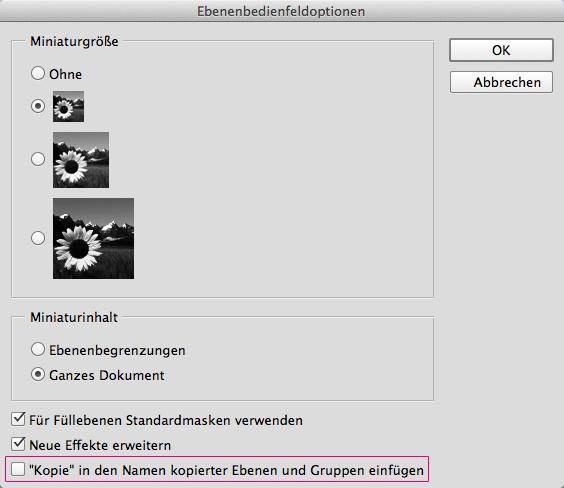 dbinteractive's tweet photo. Kennt Ihr den schon? Checkbox zum dauerhaften entfernen des lästigen "Kopie" Kürzels in #Photoshop #Tippsundtricks http://t.co/RBYlHYuZHC